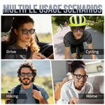 Photochromic Clip-On Lenses for Ray-Ban Meta Wayfarer - Size M (50-22)
