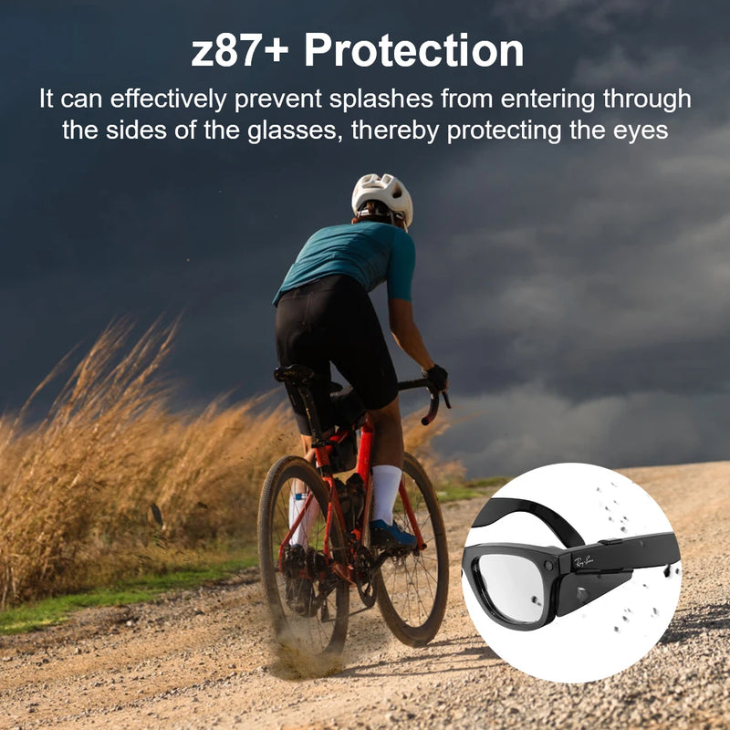 Anti-Glare Side Shields for Ray-Ban Meta Wayfarer, Skyler & Headliner